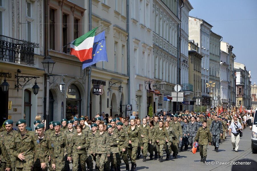 Uroczyste obchody 77. rocznicy sowieckiej agresji na Polskę i Dnia Sybiraka w obiektywie Pawła Zechentera
