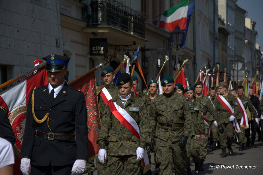Uroczyste obchody 77. rocznicy sowieckiej agresji na Polskę i Dnia Sybiraka w obiektywie Pawła Zechentera