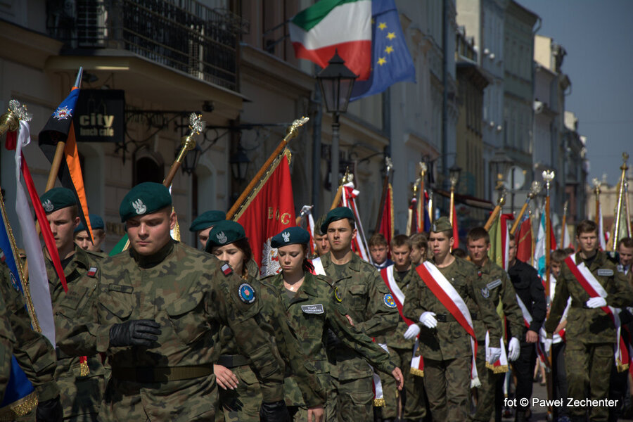 Uroczyste obchody 77. rocznicy sowieckiej agresji na Polskę i Dnia Sybiraka w obiektywie Pawła Zechentera