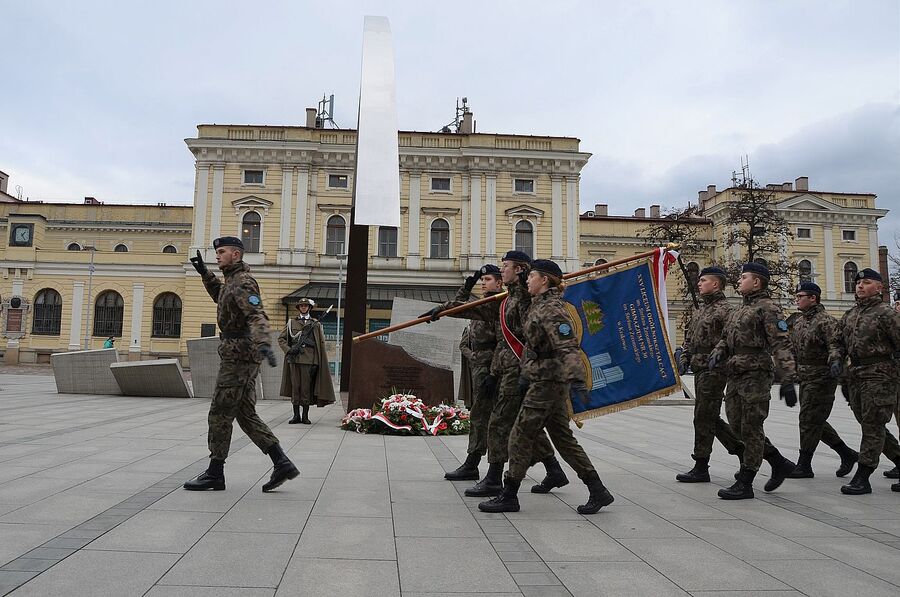 18. rocznica śmierci gen. Kuklińskiego. Uroczystość w Krakowie. Fot. Janusz Ślęzak (IPN)