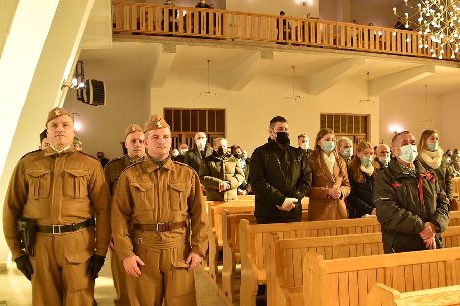 Uroczystości pamięci ppor. Zbigniewa Kondala „Dicka”. Fot. IPN