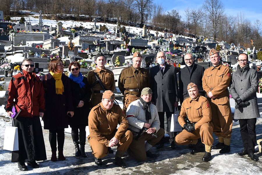 Uroczystości pamięci ppor. Zbigniewa Kondala „Dicka”. Fot. IPN