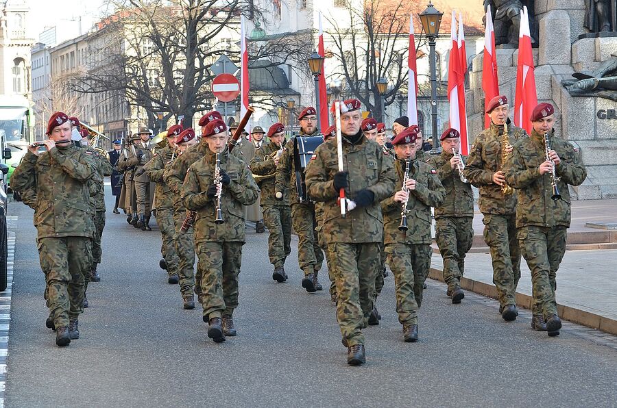 80. rocznica przekształcenia ZWZ w Armię Krajową. Uroczystości w Krakowie. Fot. IPN