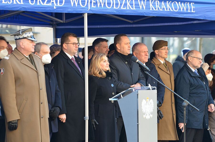 80. rocznica przekształcenia ZWZ w Armię Krajową. Uroczystości w Krakowie. Fot. IPN