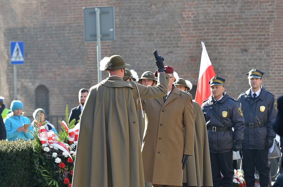 80. rocznica przekształcenia ZWZ w Armię Krajową. Uroczystości w Krakowie. Fot. IPN