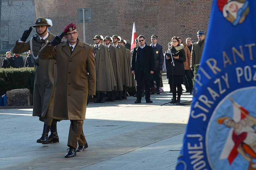 80. rocznica przekształcenia ZWZ w Armię Krajową. Uroczystości w Krakowie. Fot. IPN