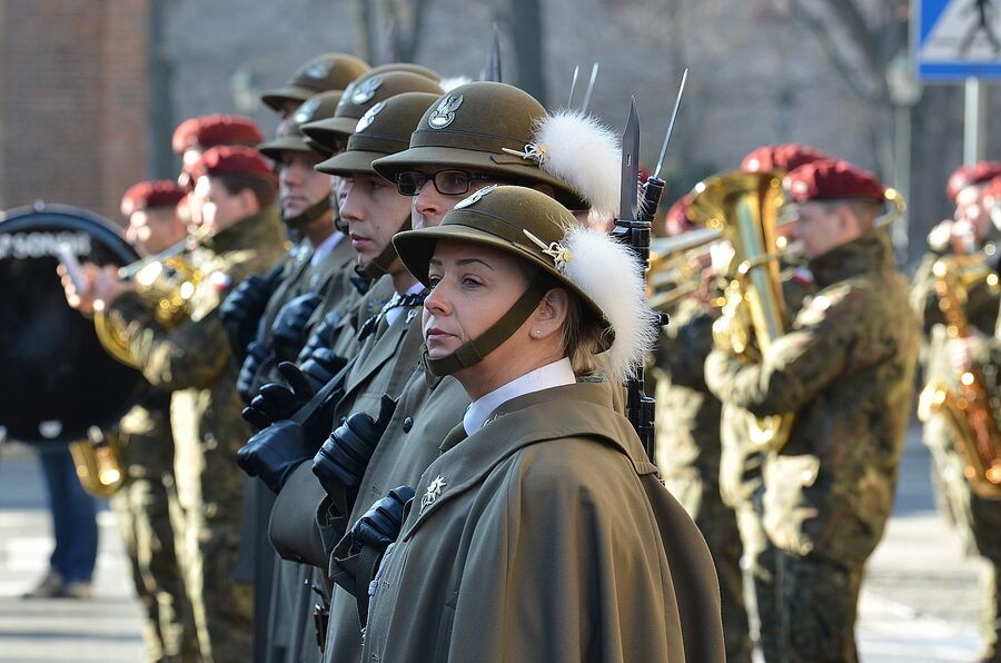 80. rocznica przekształcenia ZWZ w Armię Krajową. Uroczystości w Krakowie. Fot. IPN