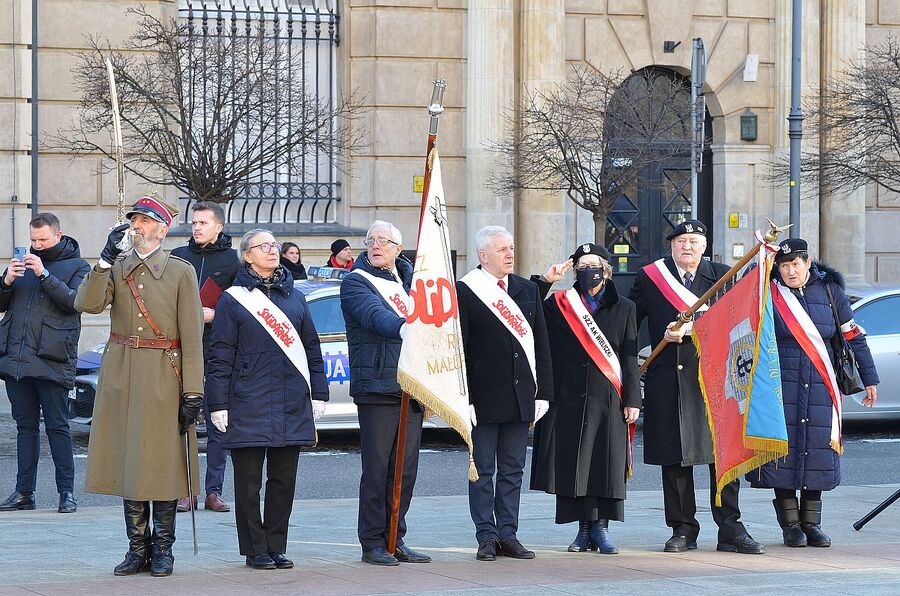 80. rocznica przekształcenia ZWZ w Armię Krajową. Uroczystości w Krakowie. Fot. IPN
