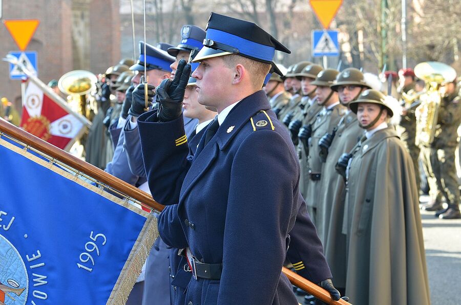 80. rocznica przekształcenia ZWZ w Armię Krajową. Uroczystości w Krakowie. Fot. IPN