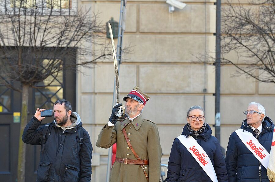 80. rocznica przekształcenia ZWZ w Armię Krajową. Uroczystości w Krakowie. Fot. IPN
