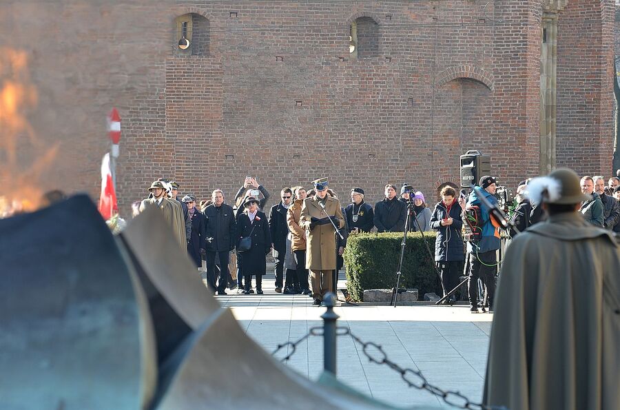 80. rocznica przekształcenia ZWZ w Armię Krajową. Uroczystości w Krakowie. Fot. IPN