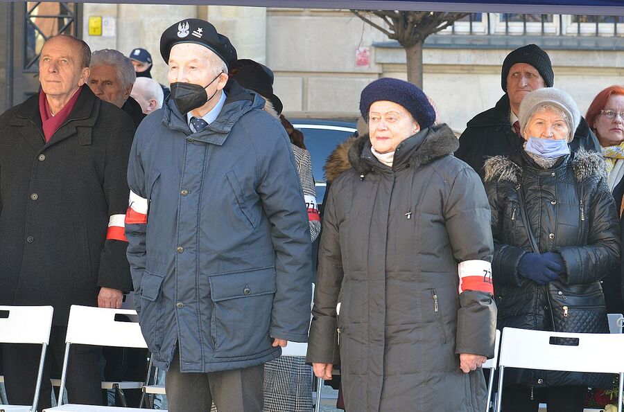 80. rocznica przekształcenia ZWZ w Armię Krajową. Uroczystości w Krakowie. Fot. IPN