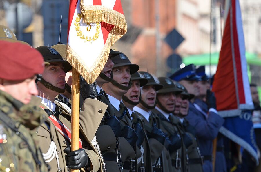 80. rocznica przekształcenia ZWZ w Armię Krajową. Uroczystości w Krakowie. Fot. IPN
