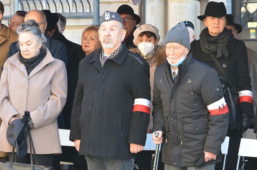 80. rocznica przekształcenia ZWZ w Armię Krajową. Uroczystości w Krakowie. Fot. IPN
