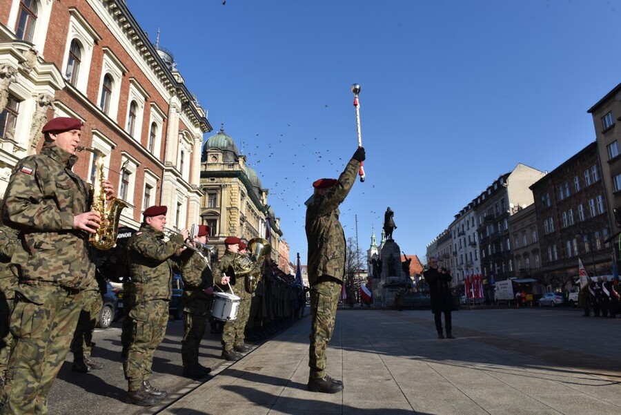 80. rocznica przekształcenia ZWZ w Armię Krajową. Uroczystości w Krakowie. Fot. IPN