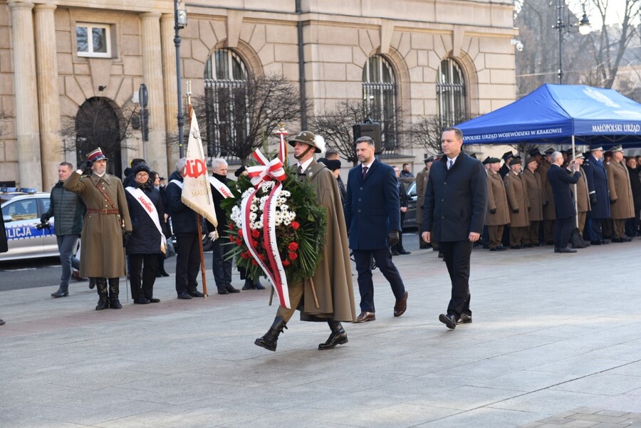 80. rocznica przekształcenia ZWZ w Armię Krajową. Uroczystości w Krakowie. Fot. IPN