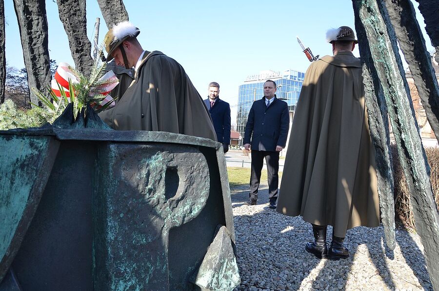 80. rocznica przekształcenia ZWZ w Armię Krajową. Uroczystości w Krakowie. Fot. IPN