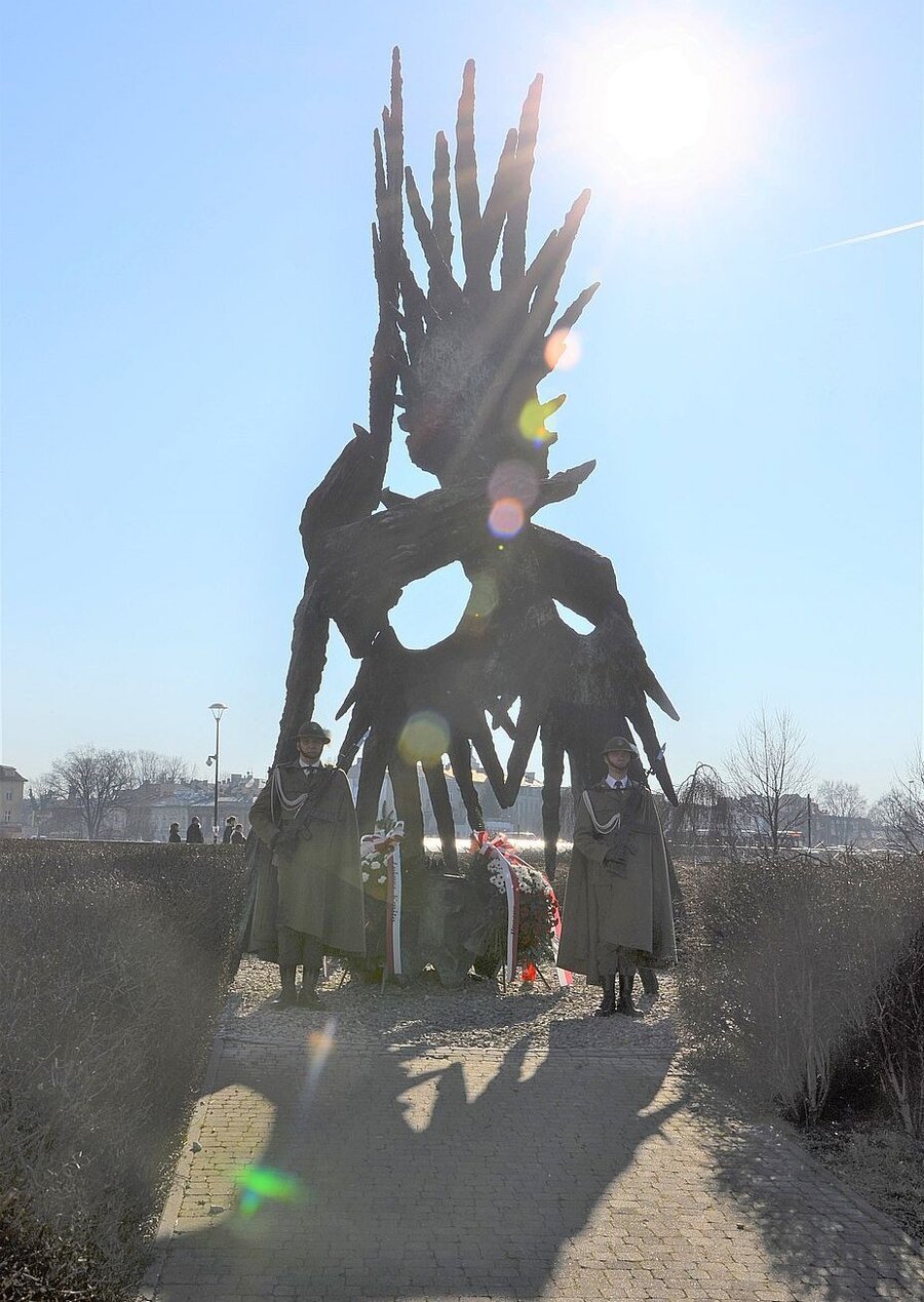 80. rocznica przekształcenia ZWZ w Armię Krajową. Uroczystości w Krakowie. Fot. IPN