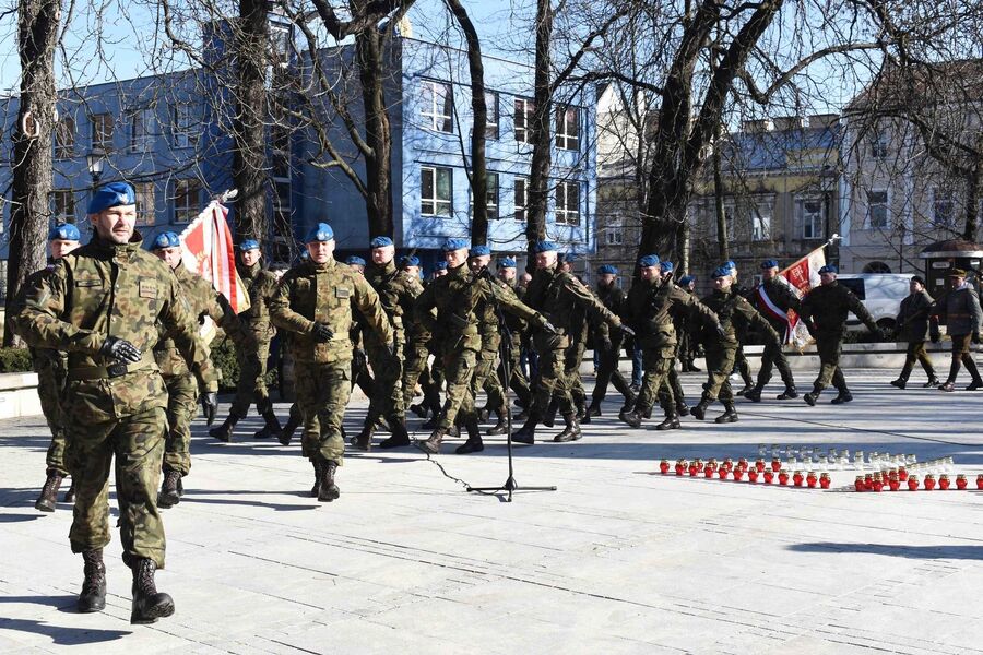 80. rocznica przekształcenia ZWZ w Armię Krajową. Uroczystości w Kielcach. Fot. Katarzyna Pronobis (IPN)