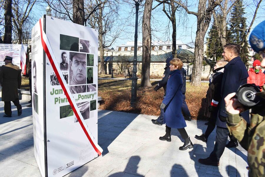 80. rocznica przekształcenia ZWZ w Armię Krajową. Uroczystości w Kielcach. Fot. Katarzyna Pronobis (IPN)