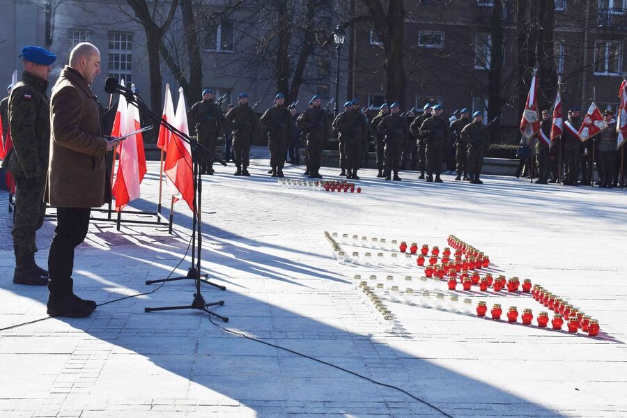 80. rocznica przekształcenia ZWZ w Armię Krajową. Uroczystości w Kielcach. Fot. Katarzyna Pronobis (IPN)