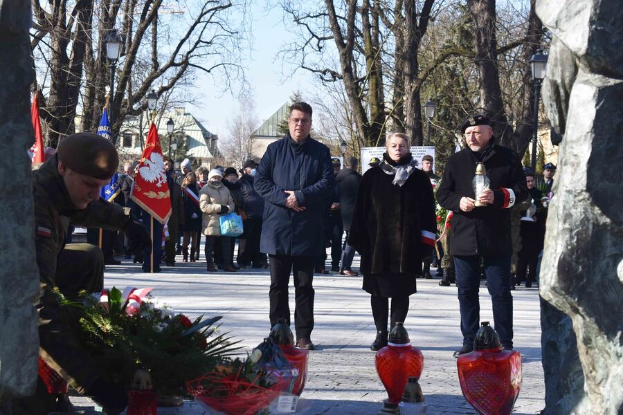 80. rocznica przekształcenia ZWZ w Armię Krajową. Uroczystości w Kielcach. Fot. Katarzyna Pronobis (IPN)