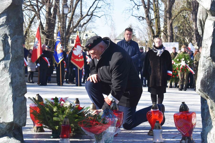 80. rocznica przekształcenia ZWZ w Armię Krajową. Uroczystości w Kielcach. Fot. Katarzyna Pronobis (IPN)