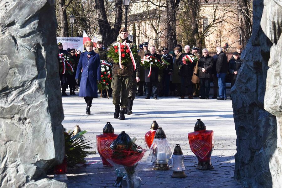 80. rocznica przekształcenia ZWZ w Armię Krajową. Uroczystości w Kielcach. Fot. Katarzyna Pronobis (IPN)