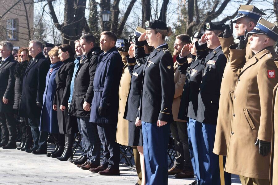 80. rocznica przekształcenia ZWZ w Armię Krajową. Uroczystości w Kielcach. Fot. Katarzyna Pronobis (IPN)