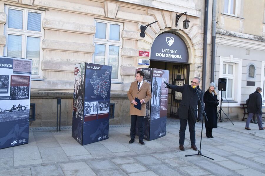 Otwarcie wystawy o AK w Gorlicach. Fot. Jakub Ryba (IPN)