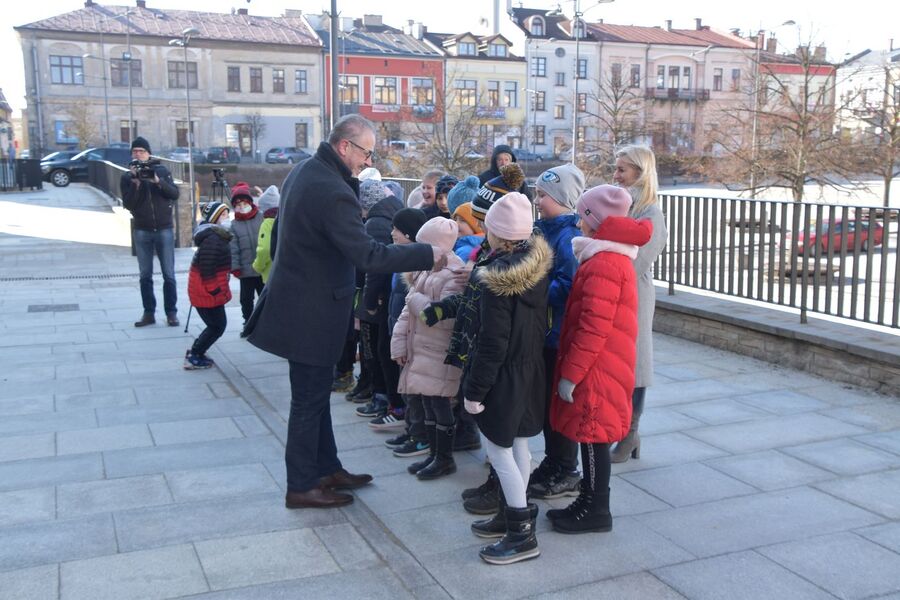 Otwarcie wystawy o AK w Gorlicach. Fot. Jakub Ryba (IPN)