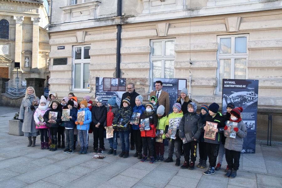 Otwarcie wystawy o AK w Gorlicach. Fot. Jakub Ryba (IPN)