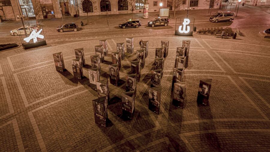 Wystawa o AK na pl. Szczepańskim. Fot. IPN