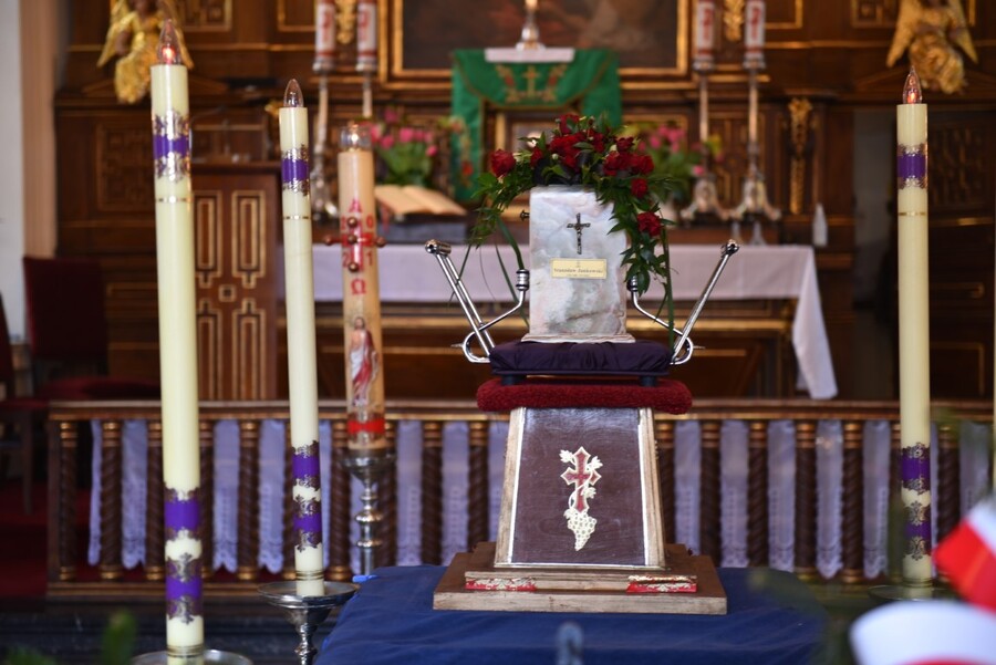 Pożegnanie Stanisława M. Jankowskiego. Fot. Żaneta Wierzgacz (IPN)