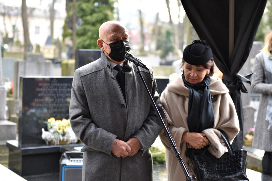 Pożegnanie Stanisława M. Jankowskiego. Fot. Żaneta Wierzgacz (IPN)