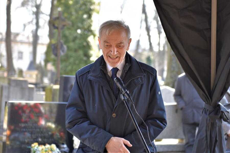 Pożegnanie Stanisława M. Jankowskiego. Fot. Żaneta Wierzgacz (IPN)