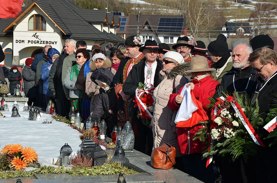 Uroczystości w Waksmundzie. Fot. Janusz Ślęzak (IPN)