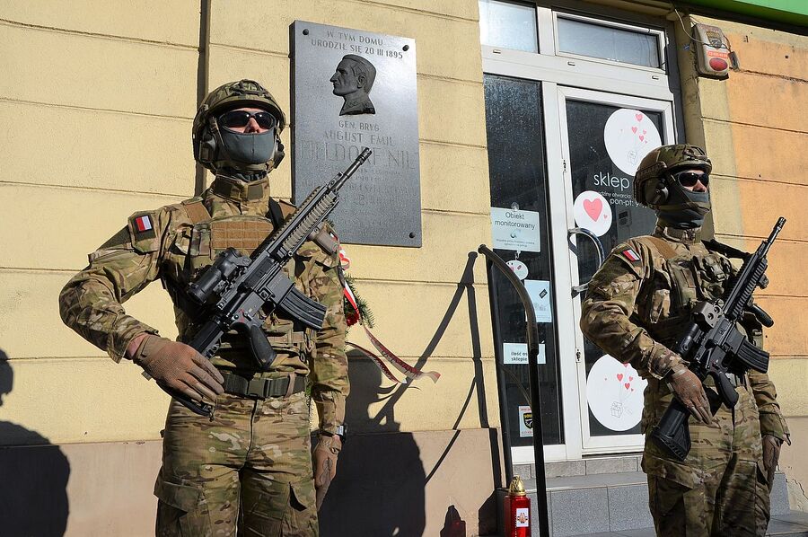 69. rocznica śmierci gen. Fieldorfa „Nila”. Uroczystości w Krakowie. Fot. Janusz Ślęzak (IPN)