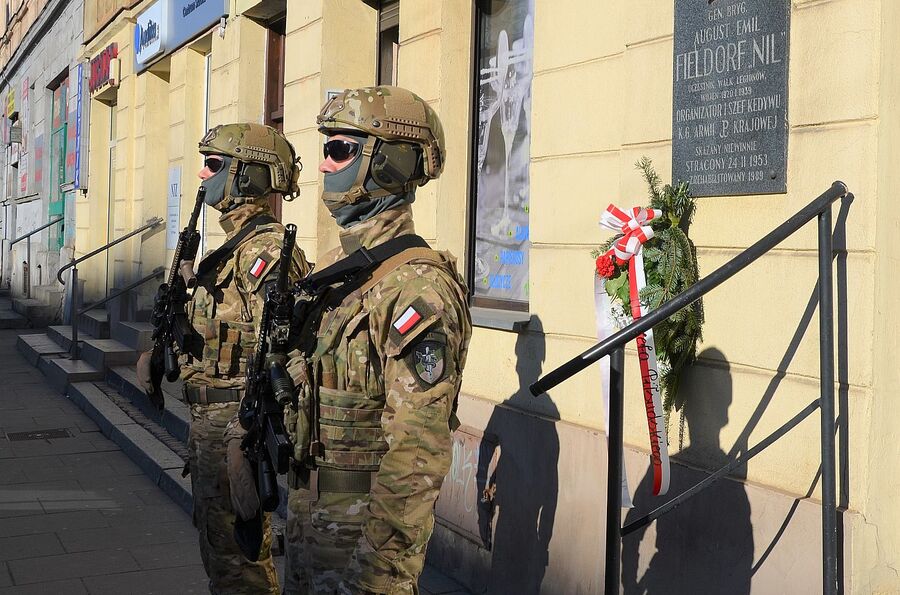 69. rocznica śmierci gen. Fieldorfa „Nila”. Uroczystości w Krakowie. Fot. Janusz Ślęzak (IPN)