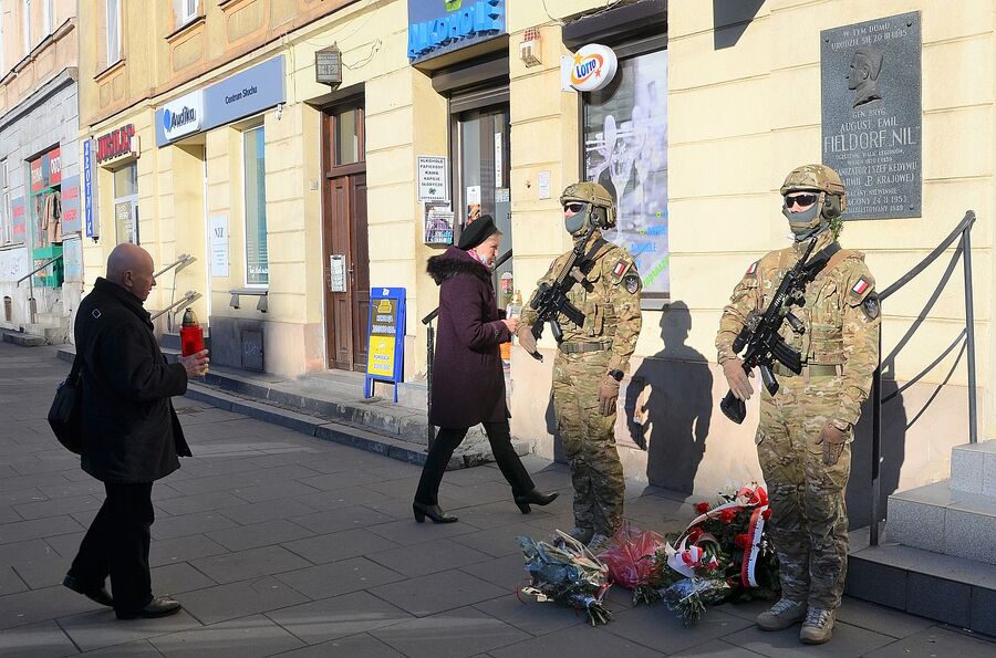 69. rocznica śmierci gen. Fieldorfa „Nila”. Uroczystości w Krakowie. Fot. Janusz Ślęzak (IPN)