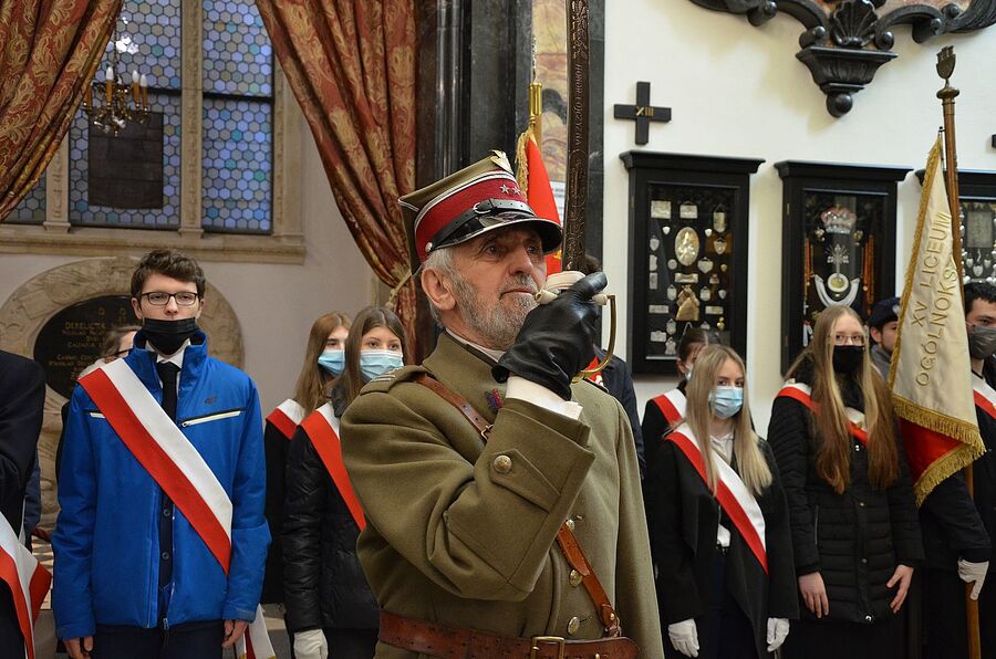 Narodowy Dzień Pamięci Żołnierzy Wyklętych. Uroczystości w Krakowie. Fot. Janusz Ślęzak (IPN)