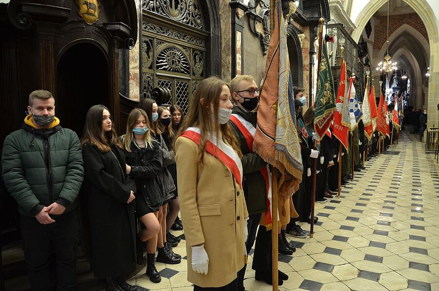 Narodowy Dzień Pamięci Żołnierzy Wyklętych. Uroczystości w Krakowie. Fot. Janusz Ślęzak (IPN)