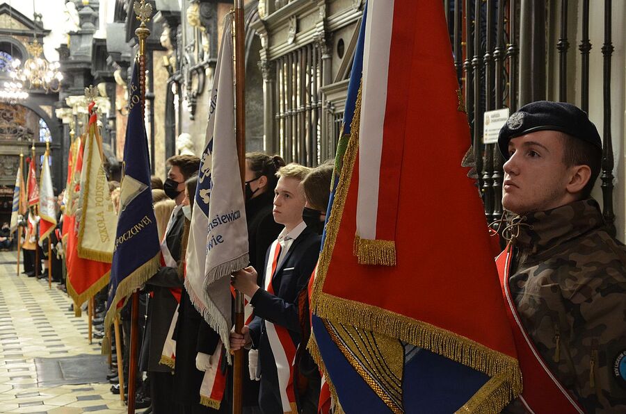 Narodowy Dzień Pamięci Żołnierzy Wyklętych. Uroczystości w Krakowie. Fot. Janusz Ślęzak (IPN)
