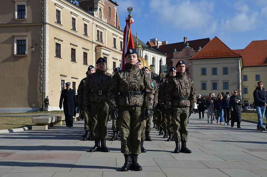Narodowy Dzień Pamięci Żołnierzy Wyklętych. Uroczystości w Krakowie. Fot. Janusz Ślęzak (IPN)