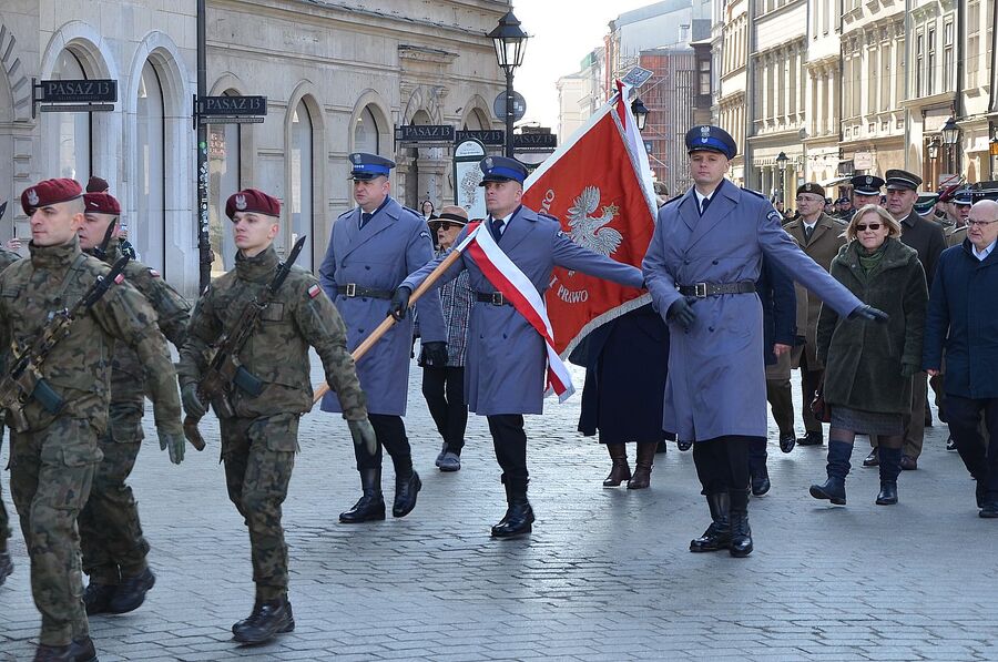 Narodowy Dzień Pamięci Żołnierzy Wyklętych. Uroczystości w Krakowie. Fot. Janusz Ślęzak (IPN)