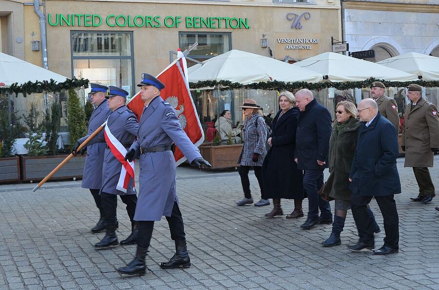 Narodowy Dzień Pamięci Żołnierzy Wyklętych. Uroczystości w Krakowie. Fot. Janusz Ślęzak (IPN)