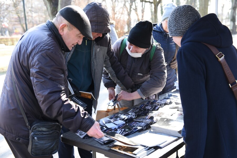 Uroczystości w Parku Jordana. Fot. Żaneta Wierzgacz (IPN)