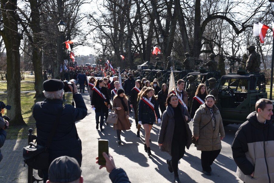 Uroczystości w Parku Jordana. Fot. Żaneta Wierzgacz (IPN)