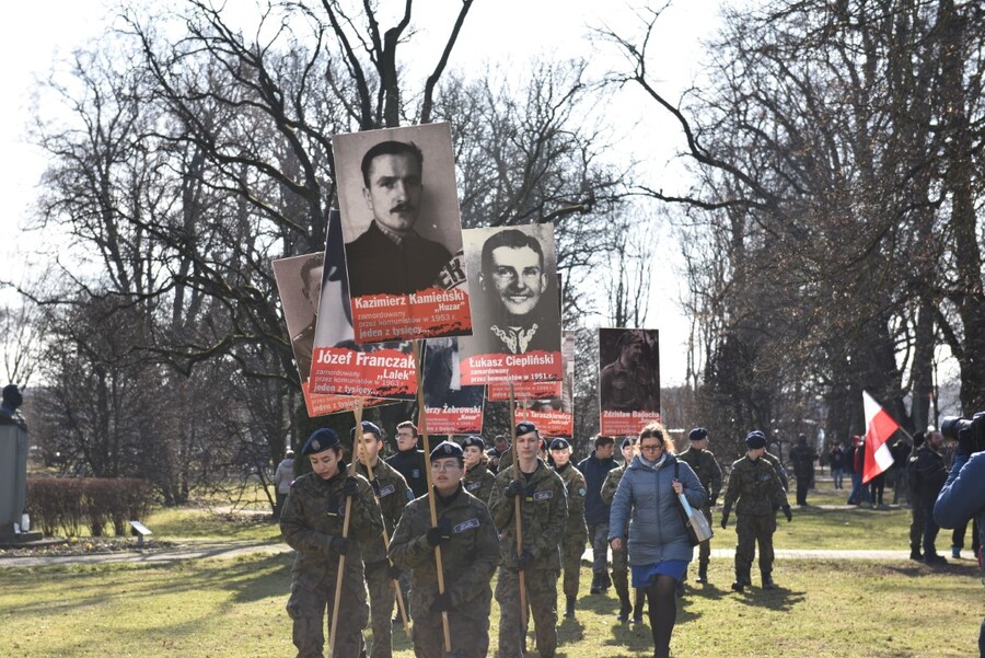 Uroczystości w Parku Jordana. Fot. Żaneta Wierzgacz (IPN)