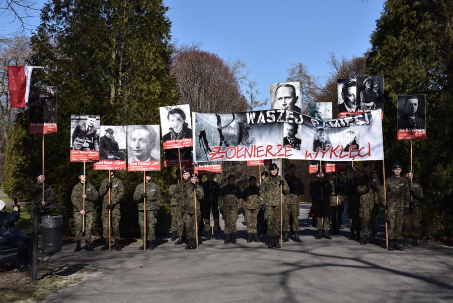 Uroczystości w Parku Jordana. Fot. Żaneta Wierzgacz (IPN)